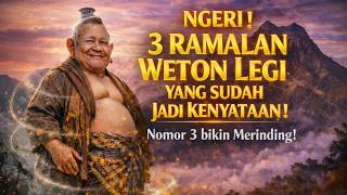 NGERI❗3 RAMALAN WETON LEGI YANG JADI KENYATAAN❗NOMOR 3 BIKIN MERINDING❗