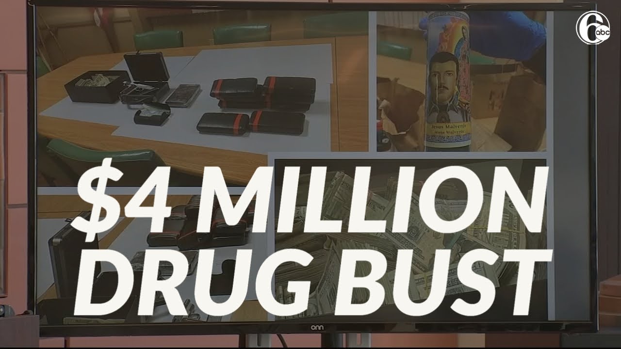 Traffic stop leads to $4 million drug bust - YouTube