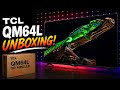 Sony/TCL QM64L Unboxing+Assembly+Demo