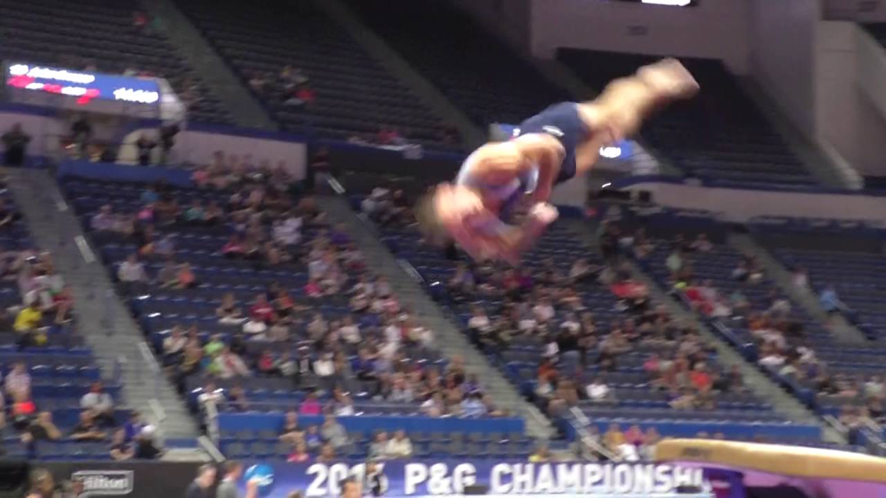 Sam Mikulak - Vault - 2016 P&G Championships - Sr. Men Day 1