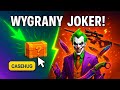 WYGRANA BITWA W JOKERZE! + GIVEAWAY🔥OPENING NA CASEHUG.COM