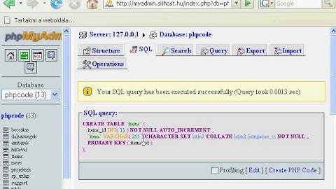How to create a list with php form database Part1