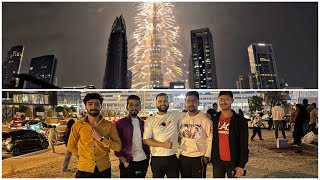 New Year Eve 2024🎉♥️ at Burj Khalifa with friends♥️🤗