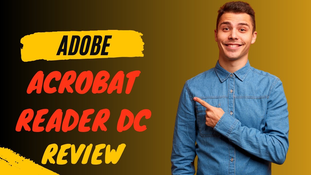 Dreader Review Adobe Acrobat Reader DC Review | Free PDF Viewer - YouTube