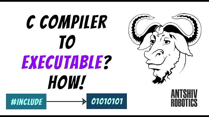 How does GCC compile C code to an executable.