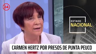 Carmen Hertz por liberaciones en Punta Peuco: "La cadena de impunidad degrada la sociedad"