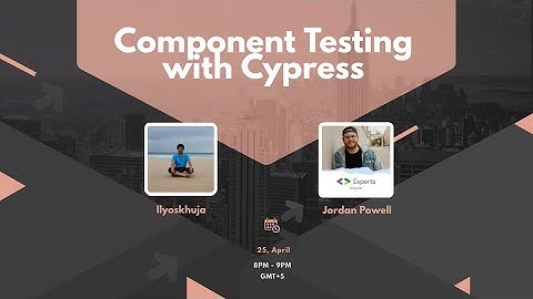 Component Testing with Cypress