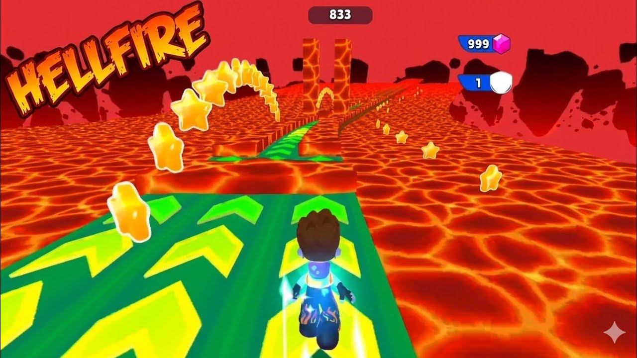 Escape from Lava Hellfire 🔥😱 | Kooply Run Adventure Gameplay ...
