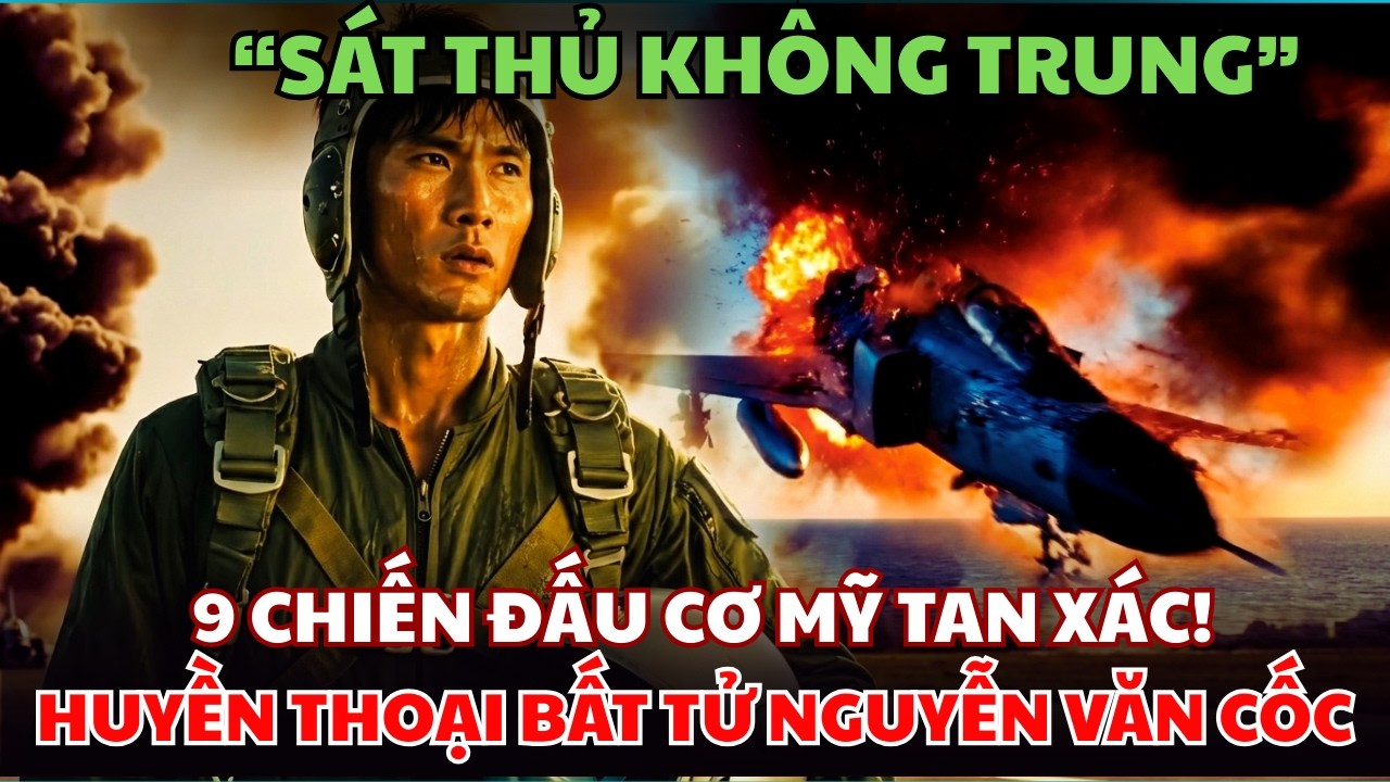 Anh hùng bầu trời Nguyễn Văn Cốc: Sát thủ duy nhất tiêu diệt 9 