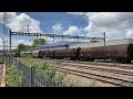 Class 66 66041 passes Pengam Cardiff.