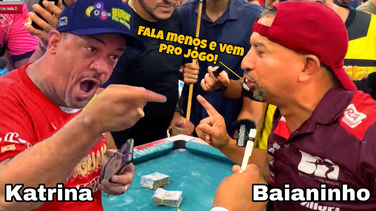 O ACERTO DE CONTAS VINGATIVO DO KATRINA PRA CIMA DO BAIANINHO DE MAUÁ QUE PAROU O BRASIL