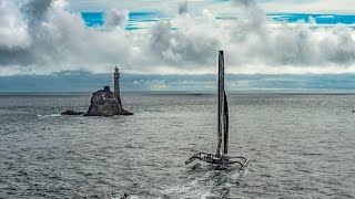 Rolex Fastnet Race 2015 – Approaching the Fastnet rock – 17 August