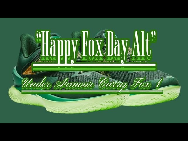 Under Armour Curry Fox 1 “Happy Fox Day Alt” - Detailed look +