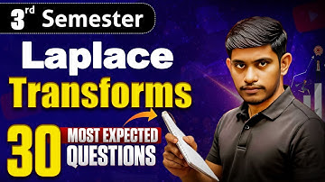 Laplace Transforms Important Questions || 3rd Sem Maths Important Questions