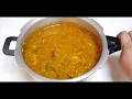       how to make kerala sambar recipe  easy cooker sambar