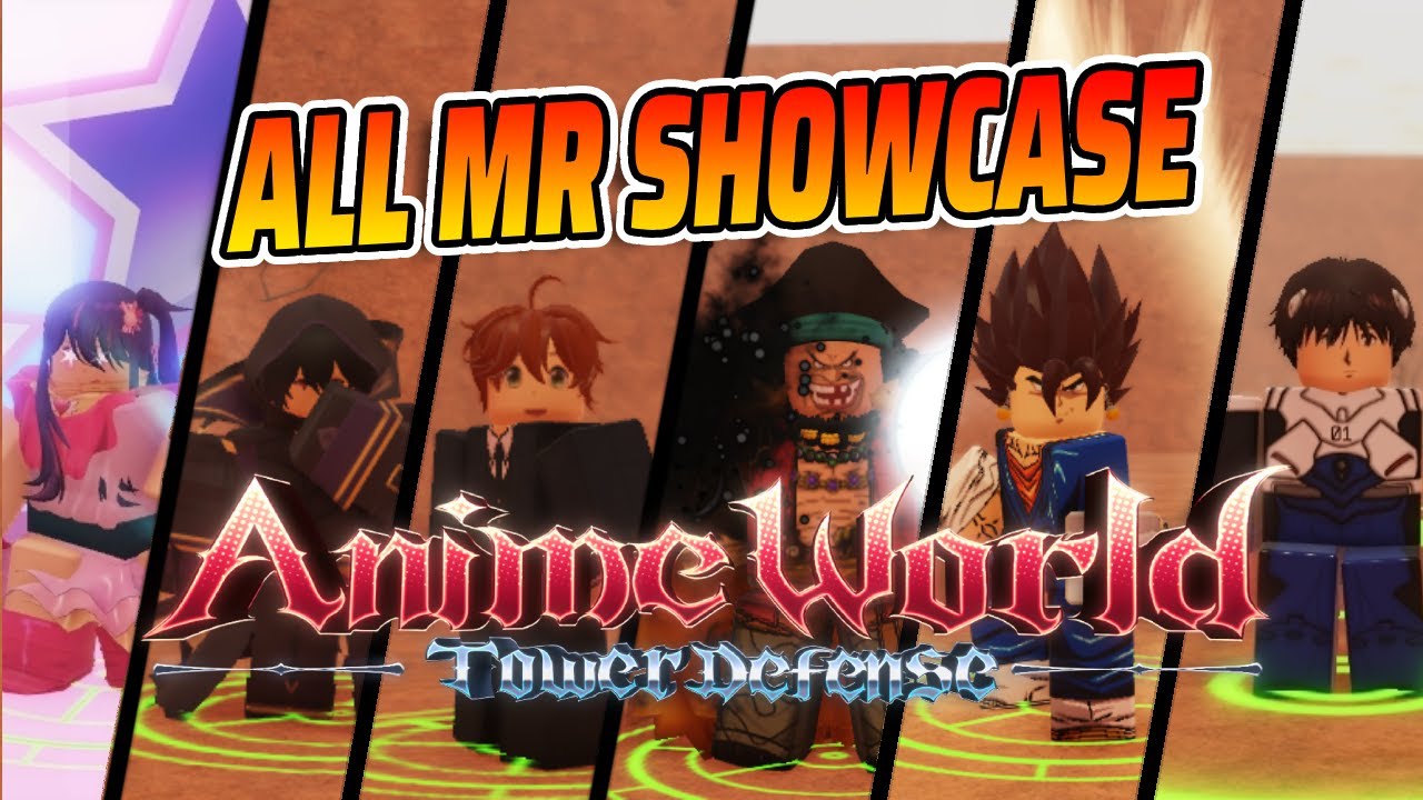 Anime World Tower Defense Gura Evo Showcase 