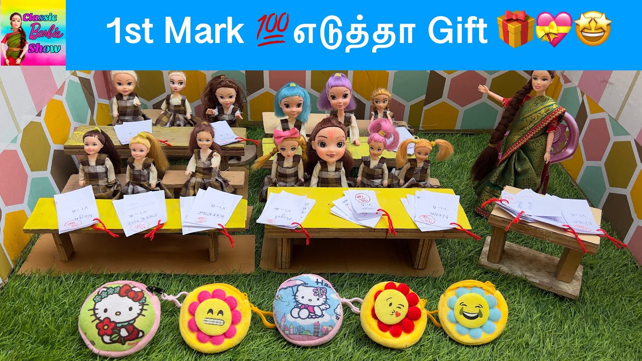 வசந்த காலம் பகுதி 245 | Exam Paper Distribution In Class | Classic Barbie Show barbie girl videos
