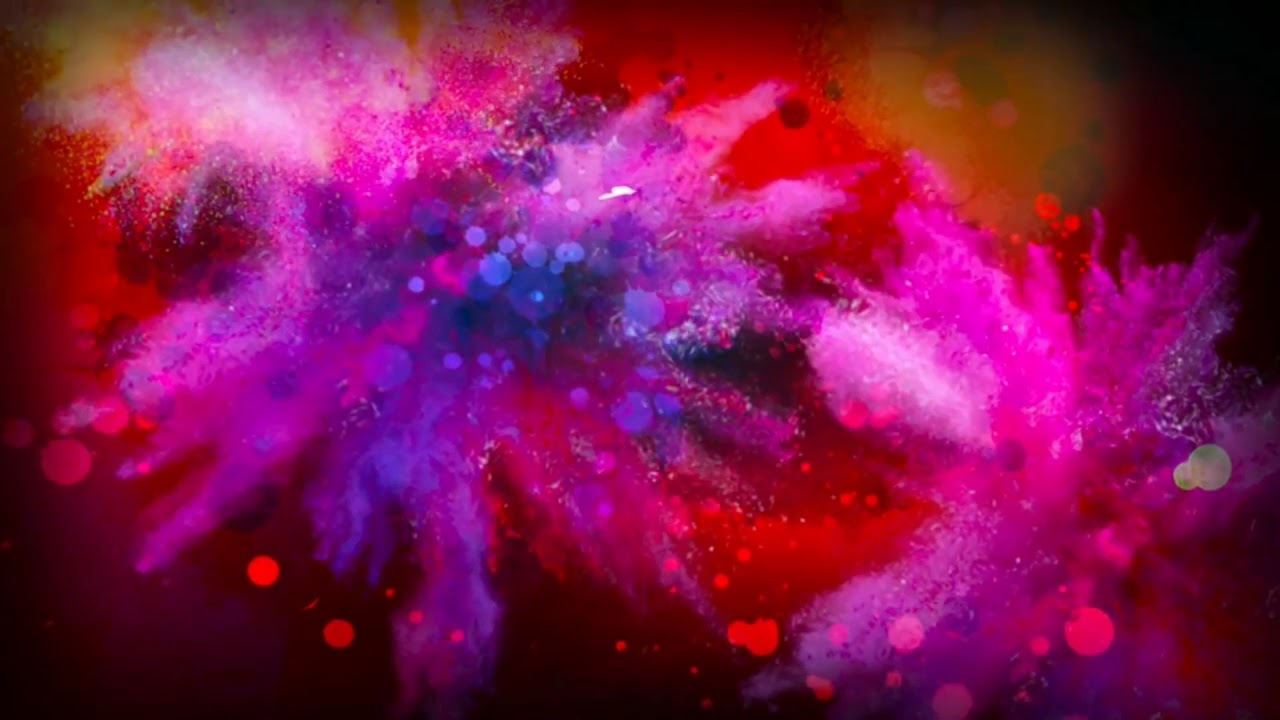 4K Holi Background Videos - Holi Colour Effect Background Animation - Hd  Happy Holi Video Background - YouTube