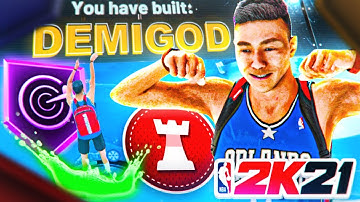 THIS DEMIGOD POINT GUARD BUILD is DOMINATING NBA 2K21!! OVERPOWERED BUILD! Best Guard Build NBA 2K21