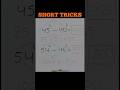 BASIC SIMPLE SQUARE TRICK 😱😱 #maths #viral #shortsfeed #foryou