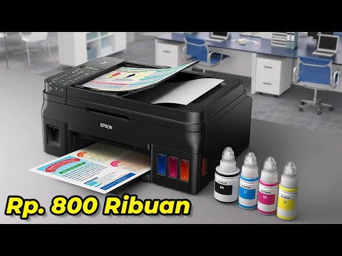 Video: Printer mana yang paling hemat tinta?