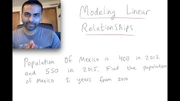 Modeling Linear Relations