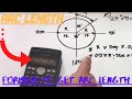 How To Find Arc Length? Easy Formula Given | PipingWeldingNonDestructiveExamination-NDT