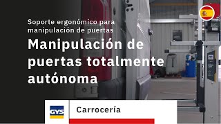Soporte ergonómico para manipulación de puertas - Total autonomía durante los trabajos en puertas