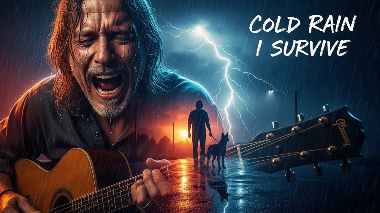 The Cold Rain I Survive🌧️Emotional Blues Rock Ballad for a Heavy Heart ...