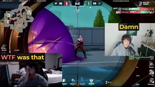 Shanks and Sliggy reacts to RRQ Kushy's 1v3 CLUTCH against DFM