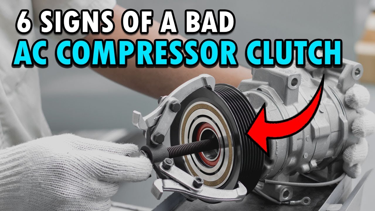 Air conditioning - compressor clutch