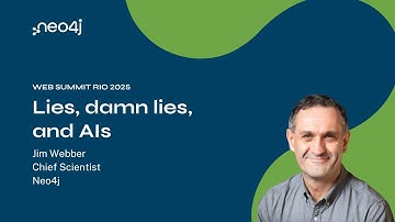 Web Summit Rio 2025 - Lies, damn lies, and AIs