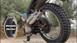 FRESH KNOBBIES and Metal Cleaning Tips | 1967 Triumph T100C