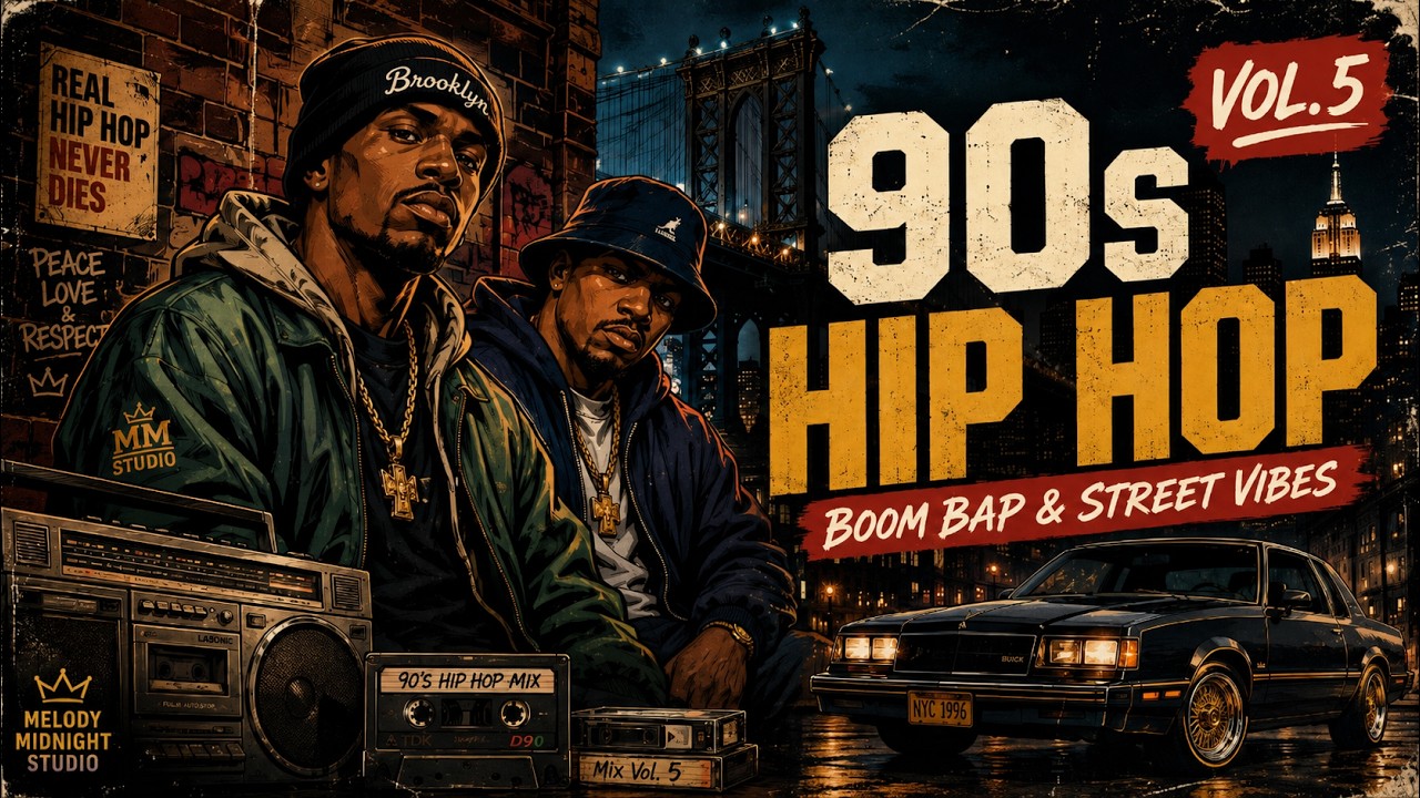 90s Hip Hop Playlist Vol. 5 | Boom Bap, Street Vibes, G-Funk & Old