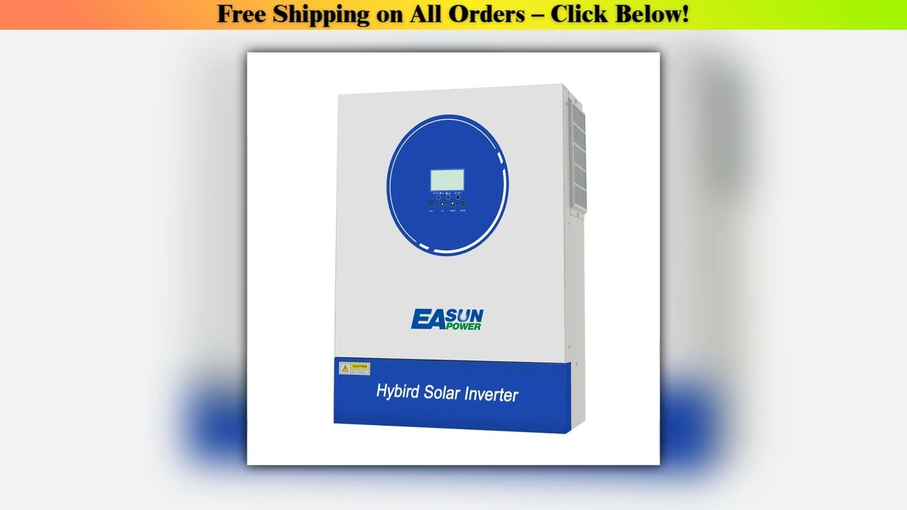 EASUN 11000W Hybrid Solar Inverter MPPT 220V 48V Max PV Input 500V 22000VA Solar Charger 160A Dual