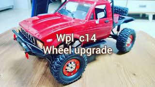 wpl c14 wheel upgrade