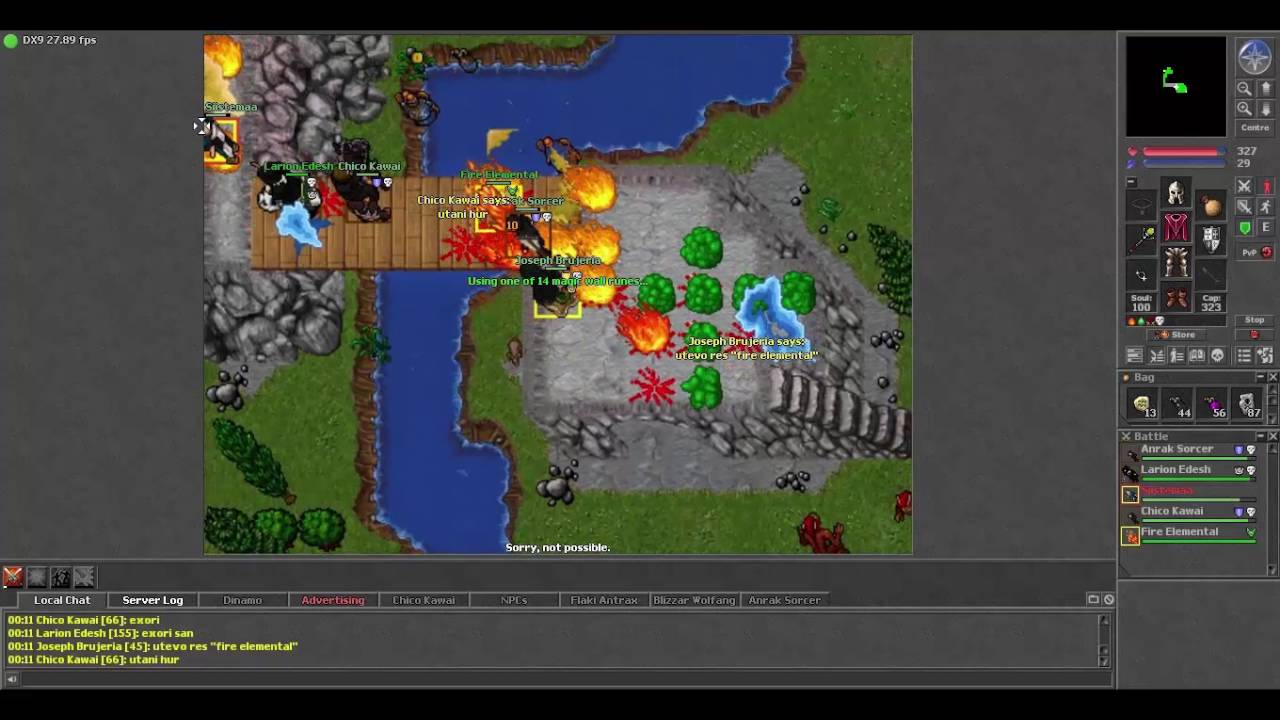 TIBIA Pk Zanera Knight 94 DOWN ~ Rp 155, Ek 66 & 2 Ms 45 - YouTube