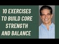 Seniors 10 exercises to build core strength and balance