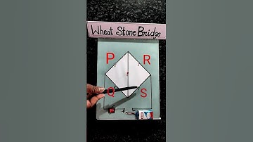 wheatstone bridge model ✨️💯 #experiment #project #science #entertainment #facts