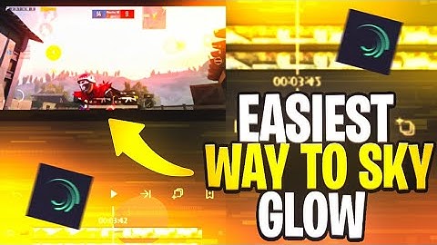 How To Add Advanced Sky Glow Effect Like After Effects in Phone | Alight Motion Tutorial