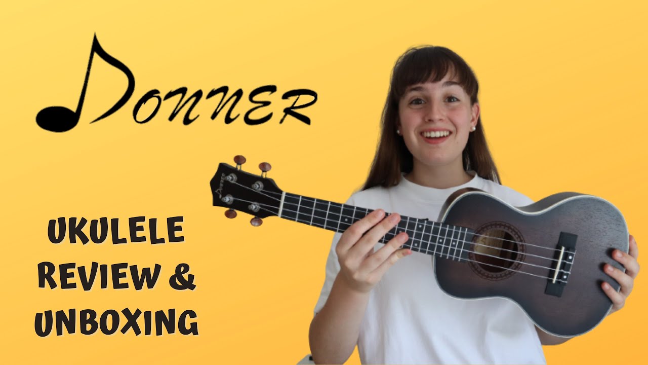 Donner Concert Ukulele Beginner Kit UNBOXING & REVIEW YouTube