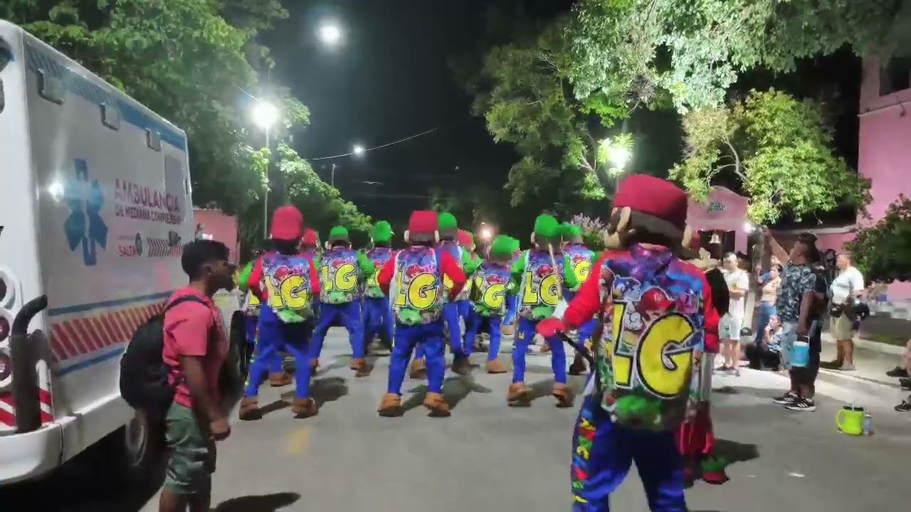 BATUCADA LA GROSA🥁💥👑, PEIMERA NOCHE DE CORSOS EN EL BORDO, AÑO 2025