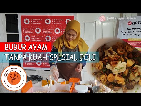 Resep Bubur Ayam Tanpa Kuah