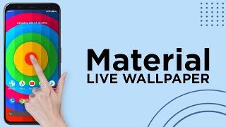 Best Material Live Wallpaper For Android | Colorful Live Wallpaper 2020 screenshot 3
