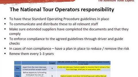 Course 3 - video2: Standard Operating Procedures