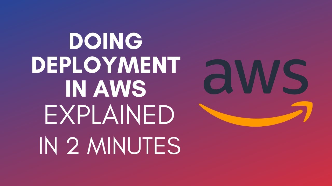 How To Do Deployment In AWS (2025) - YouTube