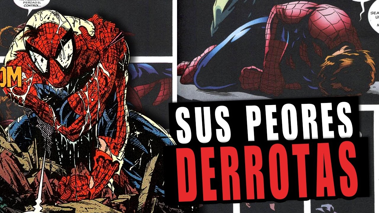 Las peores derrotas de Spider-Man en los comics - YouTube