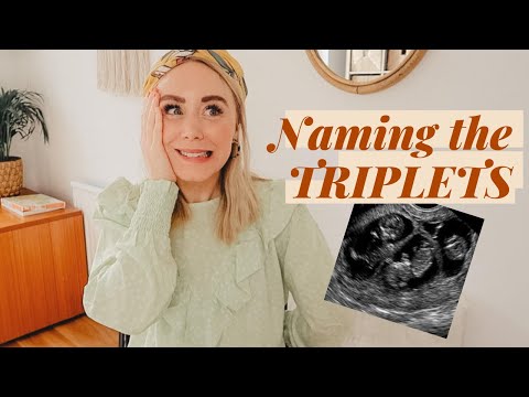 Video: How To Name Triplets