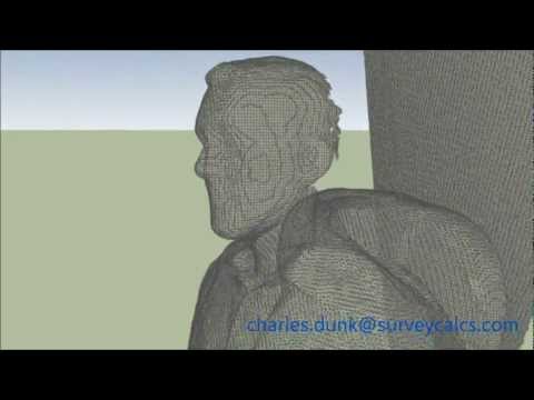3D surface reconstuction using ReconstructMe and Kinect