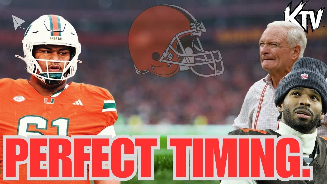 Browns Owner Jimmy Haslam LEAKED PLANS TO DRAFT this TACKLE with #6 pick to PROTECT Shedeur Sanders